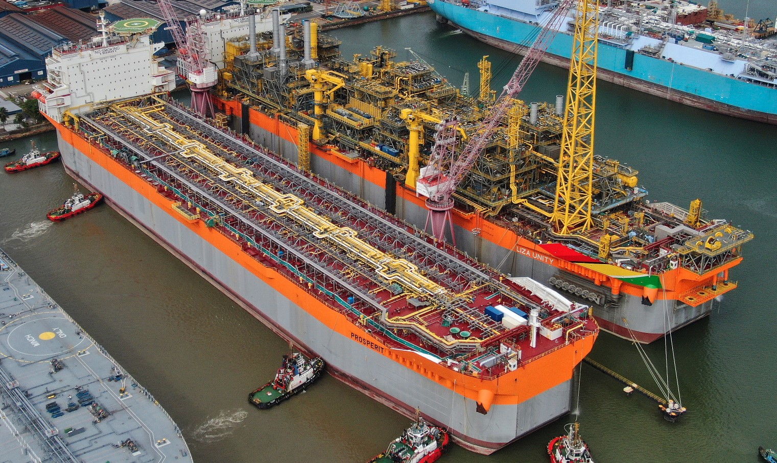 Prosperity FPSO arrives in Keppel's Singapore yard - Offshore Energy