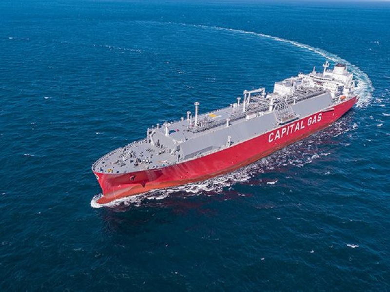 LNG carrier Adamastos delivered to Capital Gas