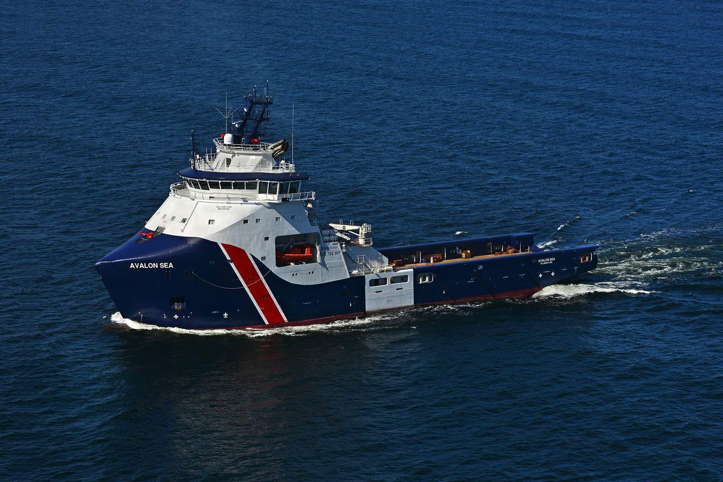 Avalon Sea support vessel for Hebron
