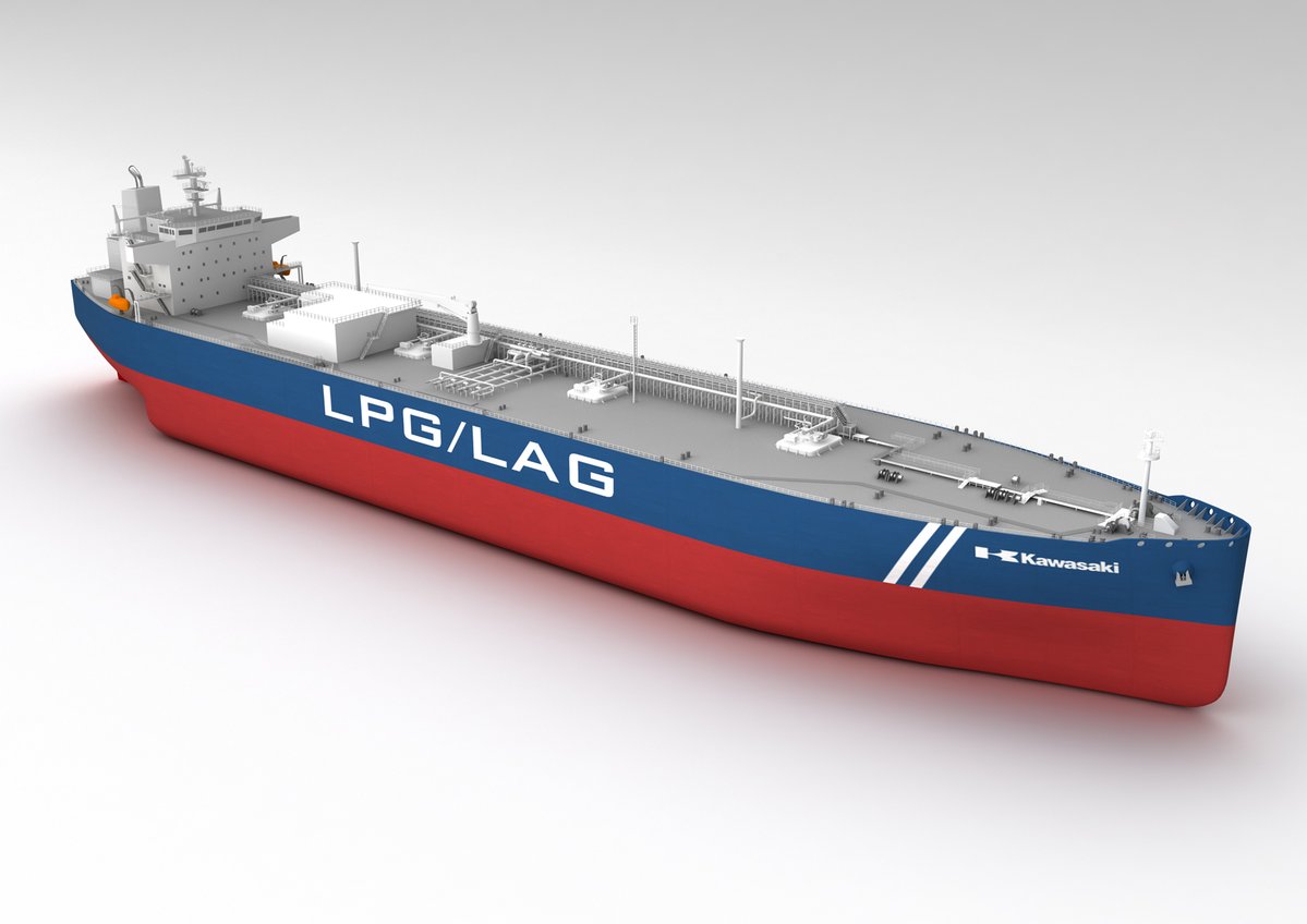 VLGC, ammonia; K Line agrees with Gyxis on new LPG/LAG carrier time charter