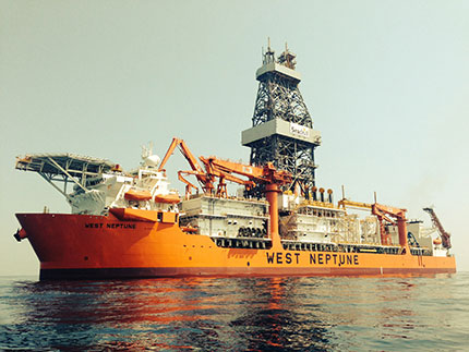 West Neptune drillship - Seadrill