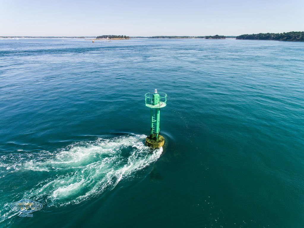 Bathymetry campaign at the Gulf of Morbihan has been performed ahead of installation of Sabella's turbines (Courtesy of TIGER)