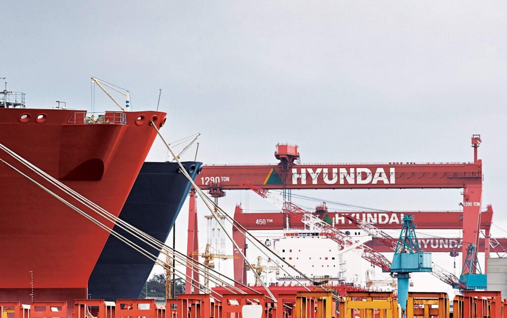 HHI orders GTT tech for 2 new LNG-fueled container vessels