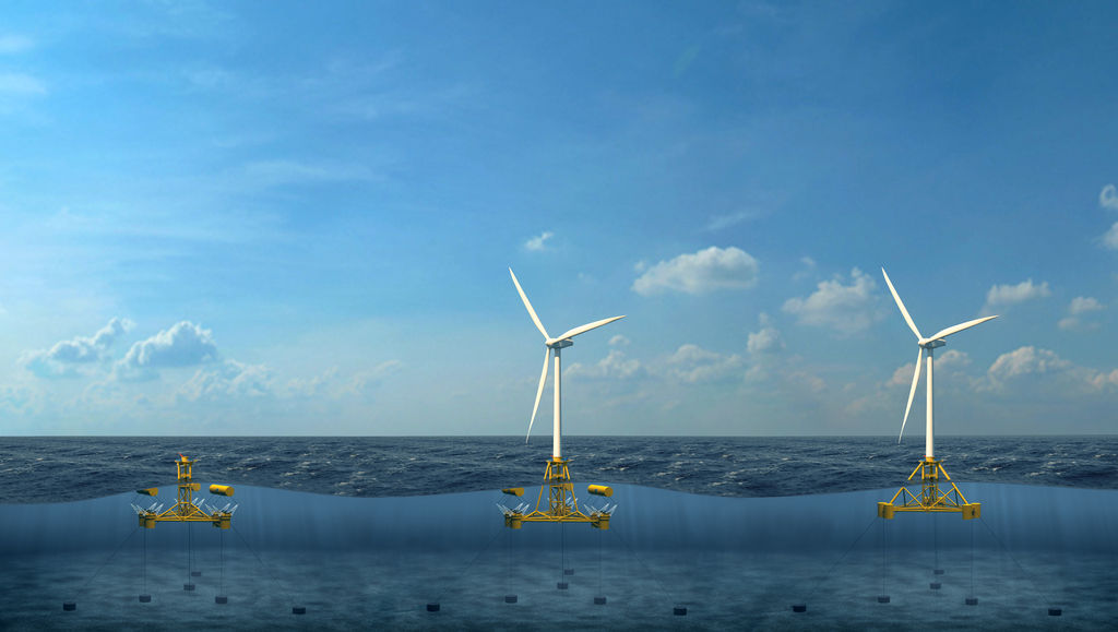 MPS' floating offshore renewable energy technology (Courtesy of MPS)