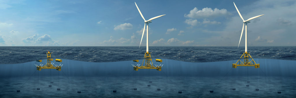 MPS' floating offshore renewable energy technology (Courtesy of MPS)