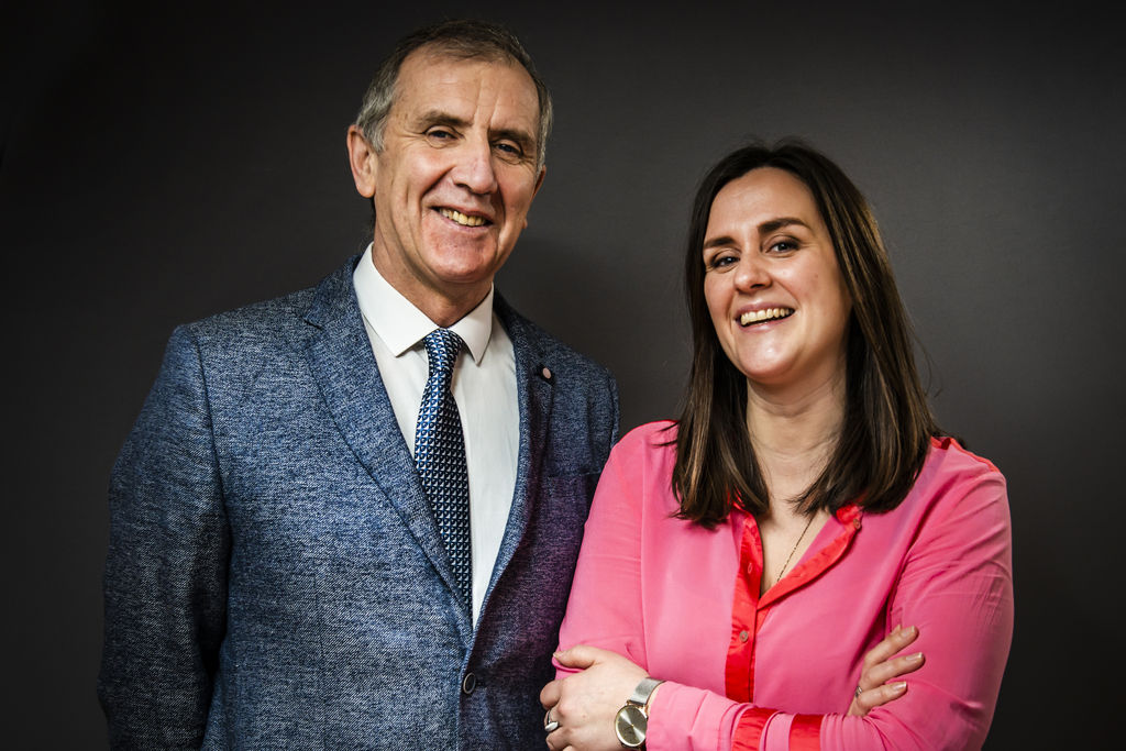Vincent and Roisin McCormack; CEO and CCO of GKinetic Energy respectively (Courtesy of GKinetic Energy)