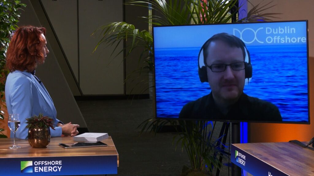 Interview with Danny Golden, Director at Dublin Offshore (Screenshot/Video by Navingo)