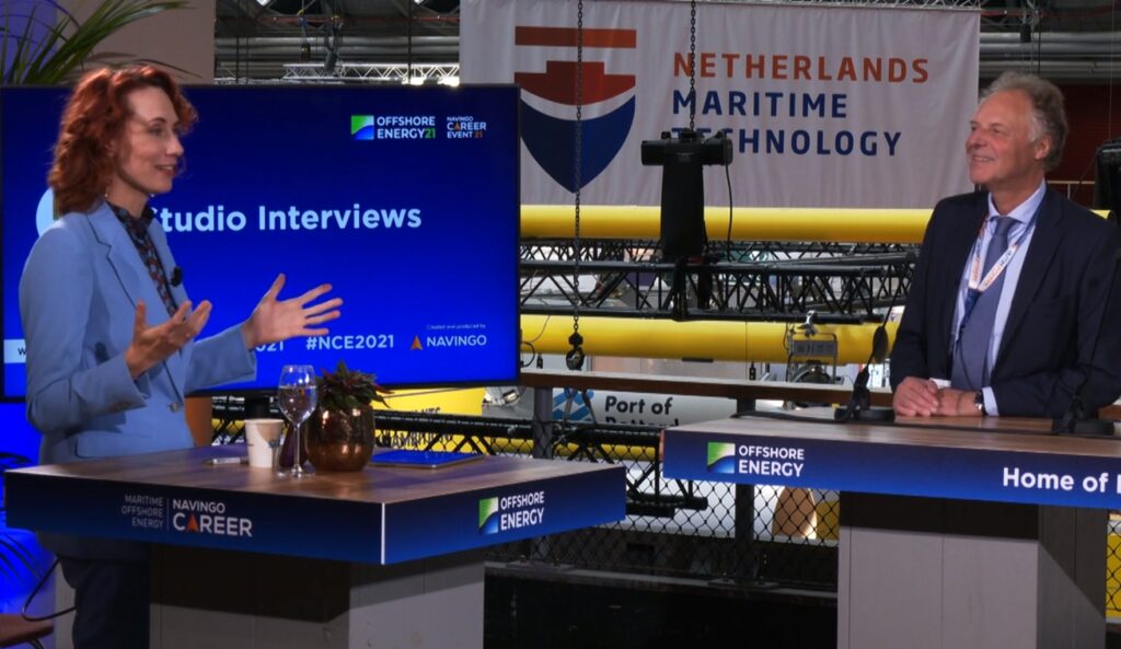 Paul Pot, CEO of Port of Harlingen (Screenshot/Video by Navingo)