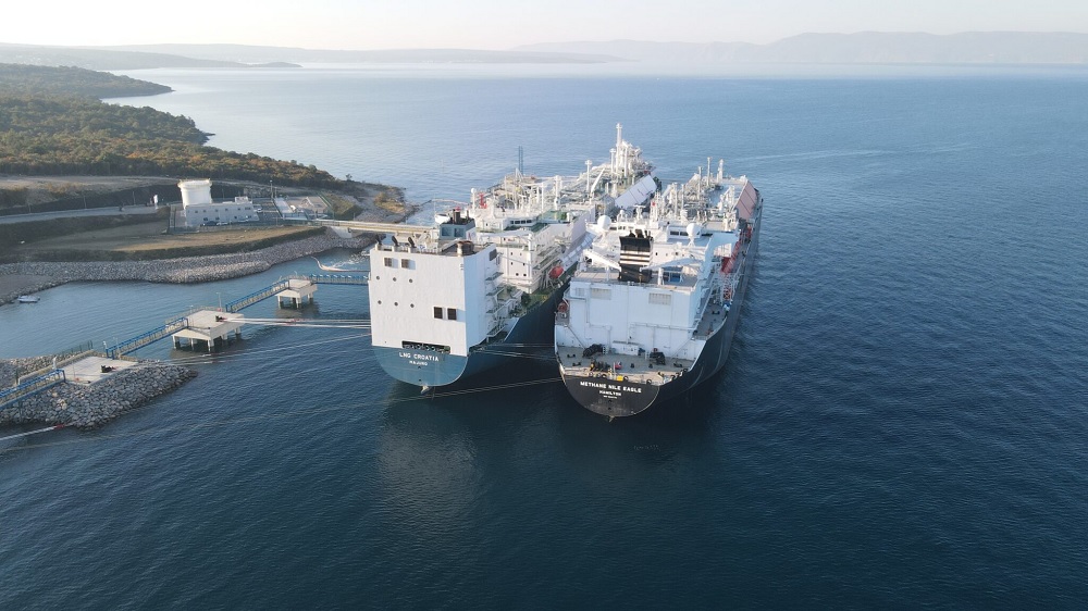 FSRU LNG Croatia receives its 15th cargo