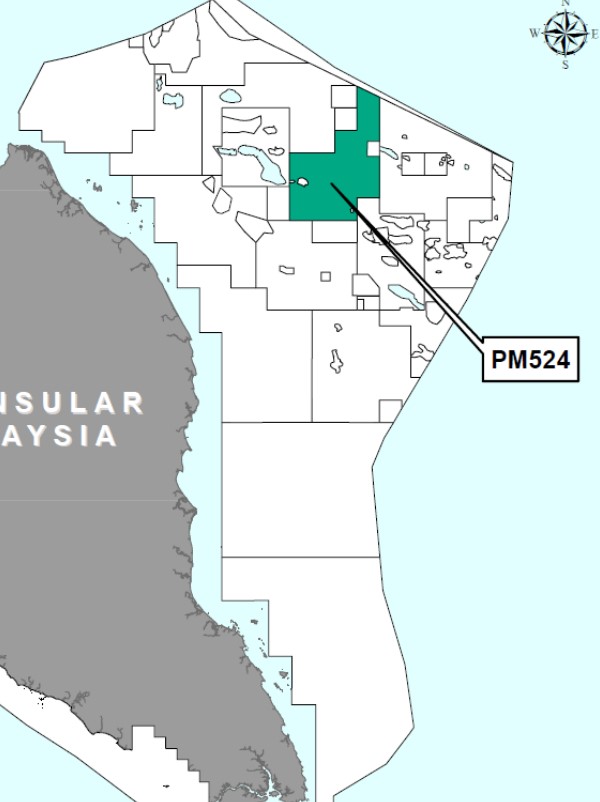 Block PM524 off Malaysia - Petronas