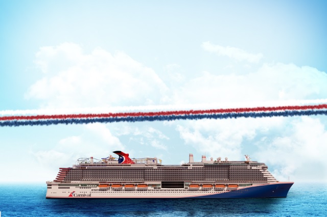 Carnival names 3rd LNG-fuelled cruise ship Carnival Jubilee