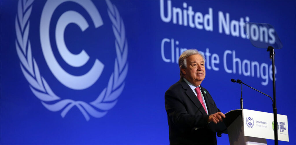 Secretary-General António Guterres - COP26
