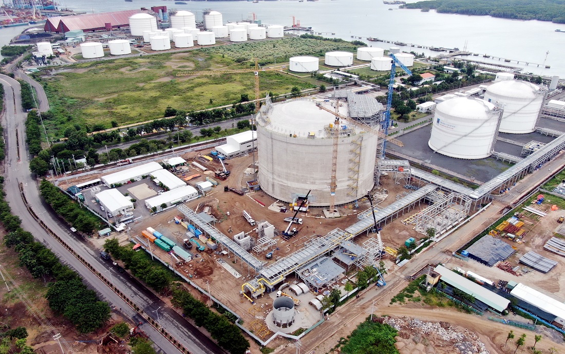 PetroVietnam Gas; Vietnam's Thi Vai LNG facility almost completed