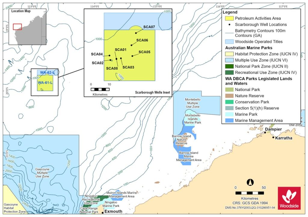  WA-61-L map - Woodside