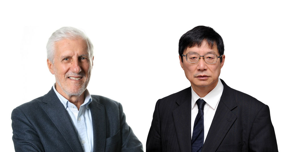 L to R: António Sarmento; Shigeru Ushio (Courtesy of WavEC Offshore Renewables)