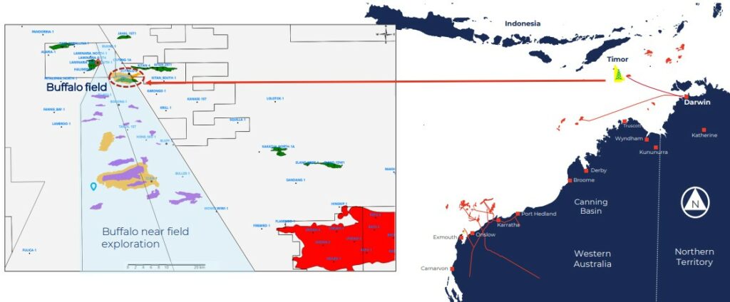 Buffalo field map - Carnarvon