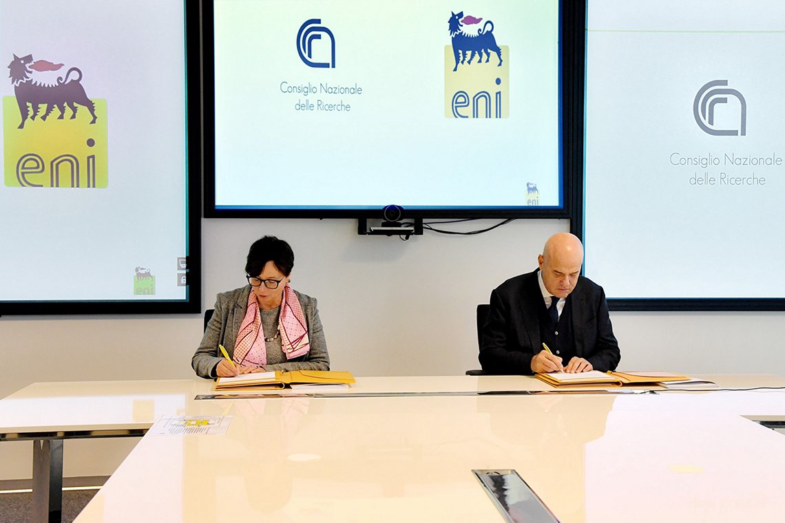 Eni and CNR prolong partnership to tackle energy transition challenges