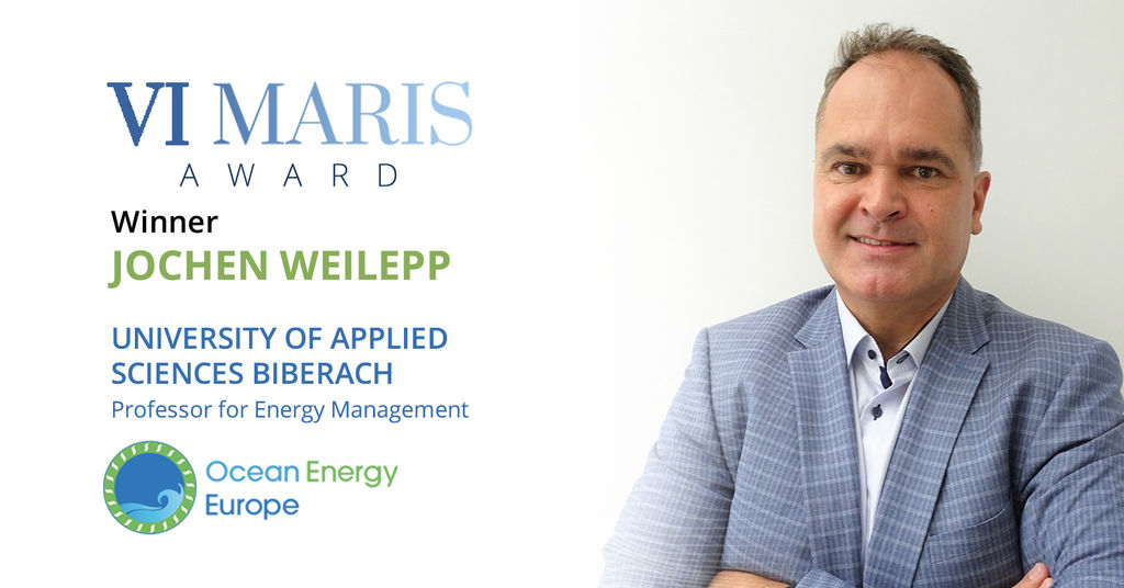 Photo of Jochen Weilepp (Courtesy of Ocean Energy Europe)