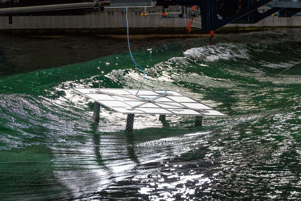 MPVAqua project’s offshore floating solar innovation (Courtesy of Tractebel)