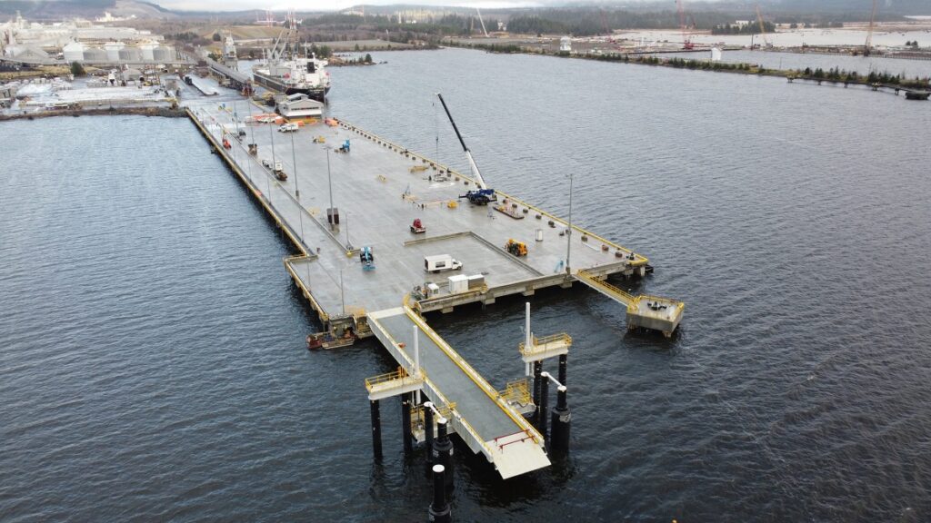 Rio Tinto and LNG Canada open new wharf at Kitimat port