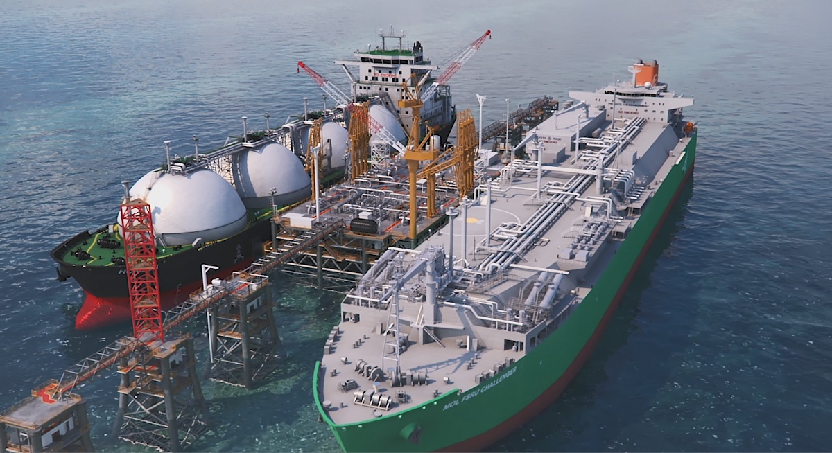 MOL FSRU Challenger; MOL and Vopak to jointly own FSRU for new Hong Kong LNG terminal