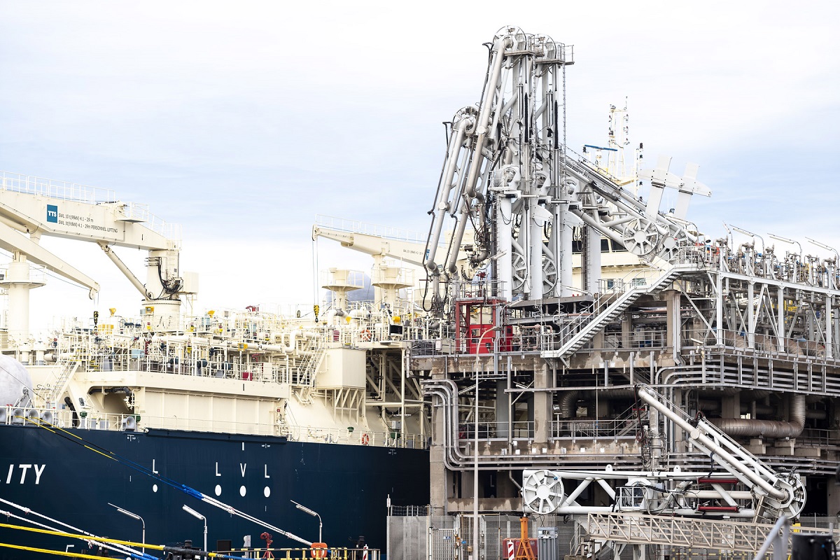 Gas Vitality first loading operation at Fos Cavaou LNG terminal