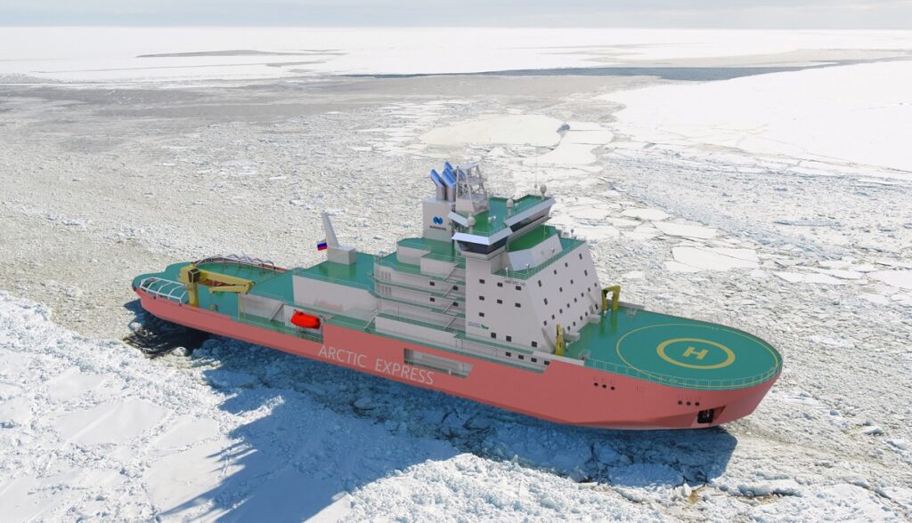 Helsinki Shipyard tol build LNG-fueled icebreaker for Nornickel