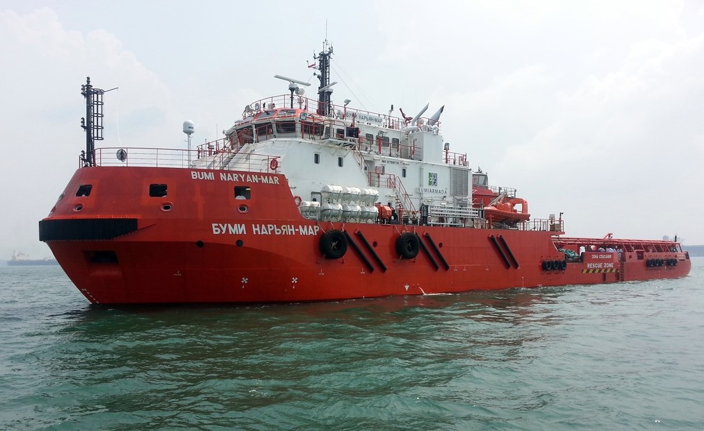 Bumi Naryan Mar ice-class vessel