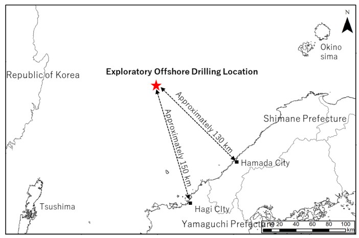 Offshore Shimane, Yamaguchi Prefectures in Japan - Inpex