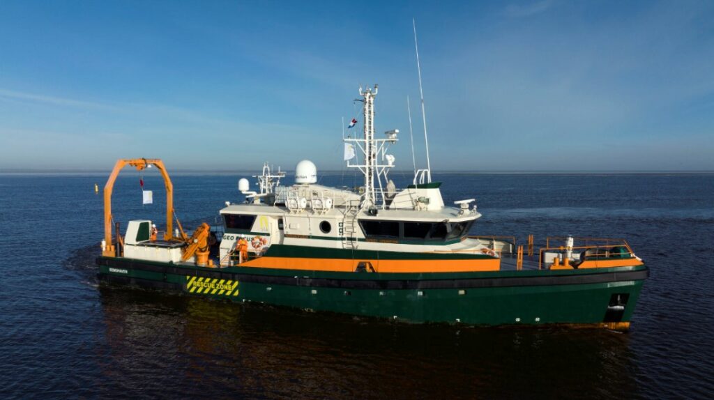 N-Sea charters Dutch hybrid survey and ROV support vessel