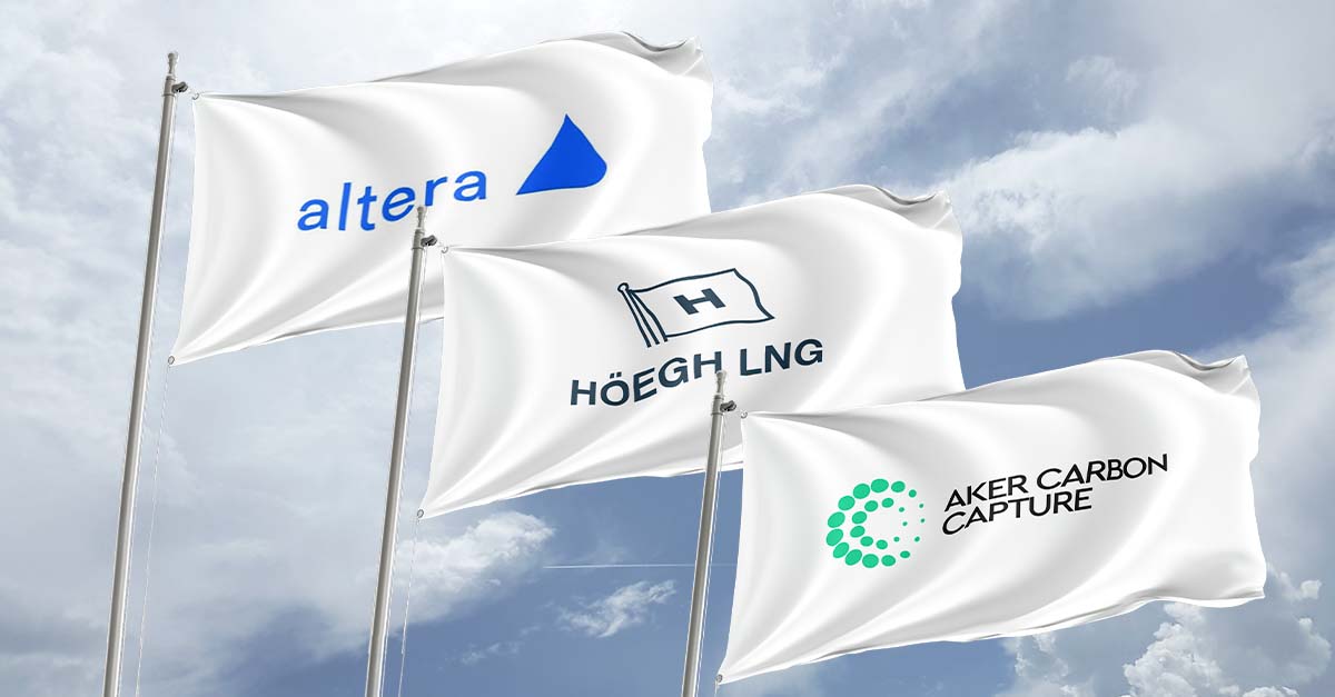 Aker, Altera, Höegh LNG join on CCS