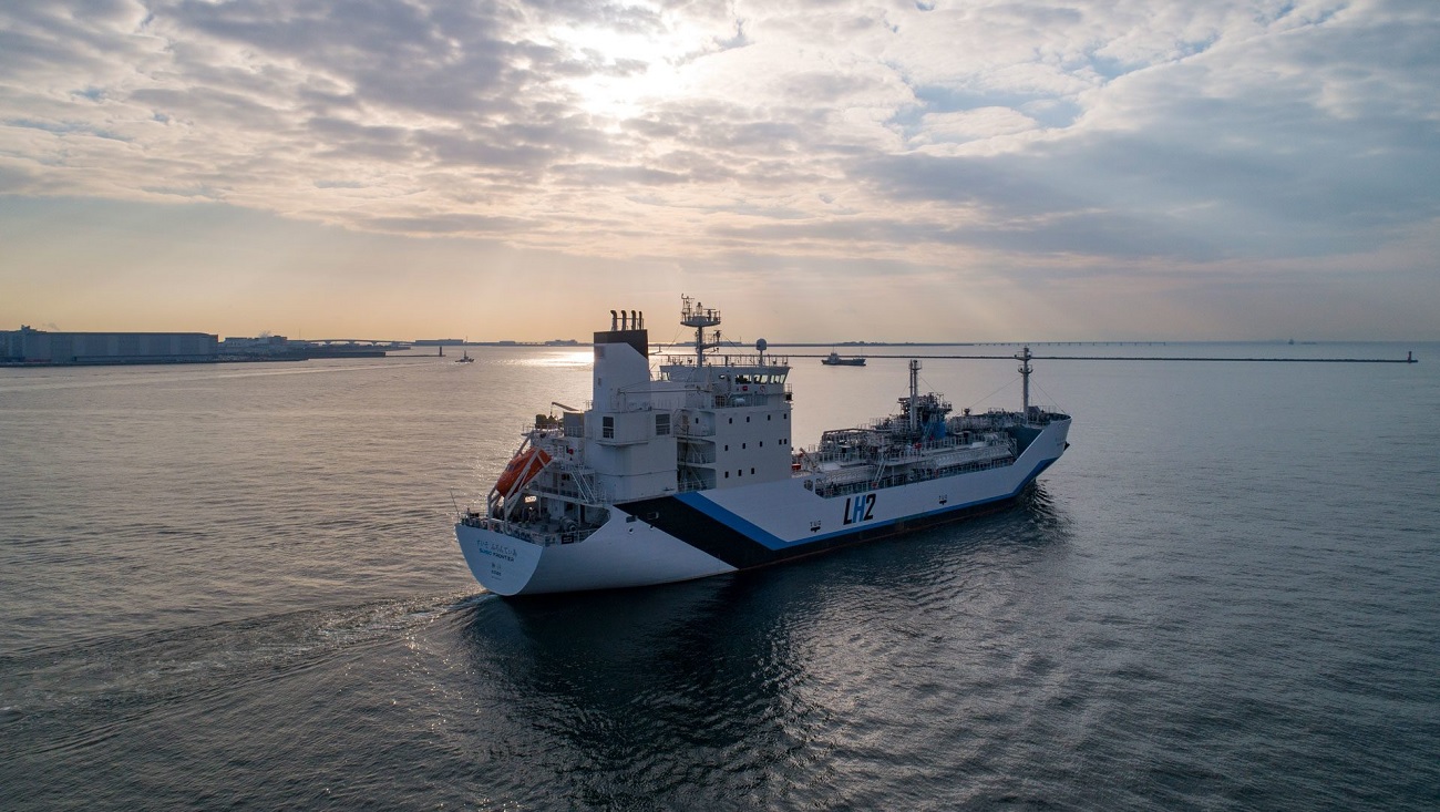 World’s 1st LH2 shipment exported via Suiso Frontier
