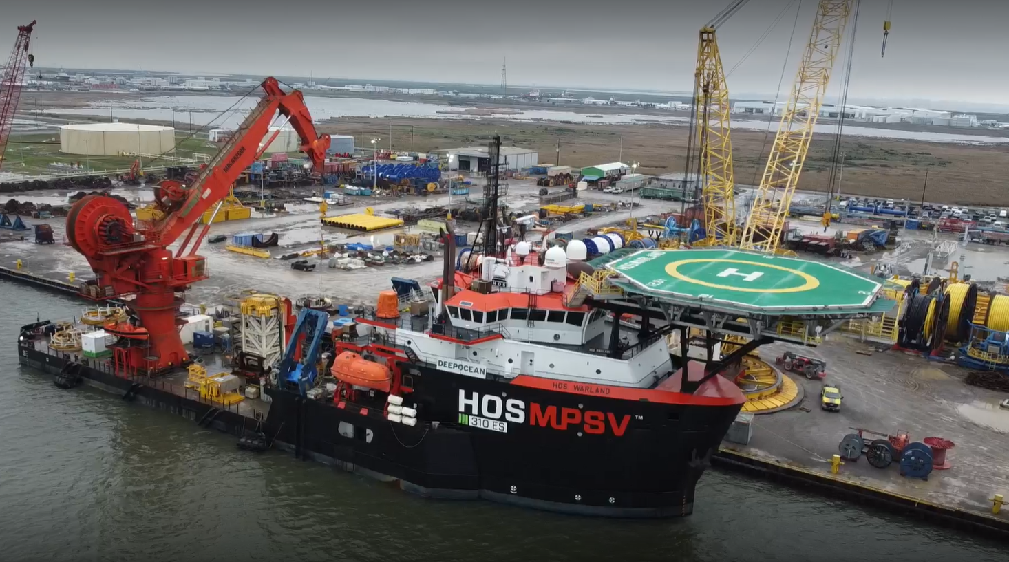 DeepOcean charters Hornbeck Offshore MPSV