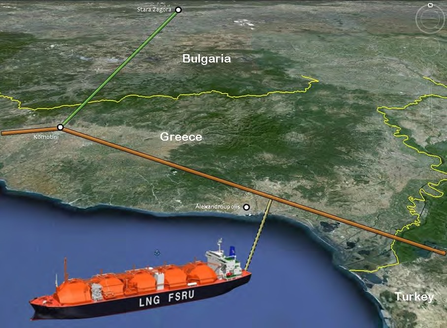 North Macedonia to receive LNG from Alexandroupolis FSRU