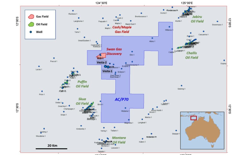 Existing well control in and around the awarded permit area Melbana