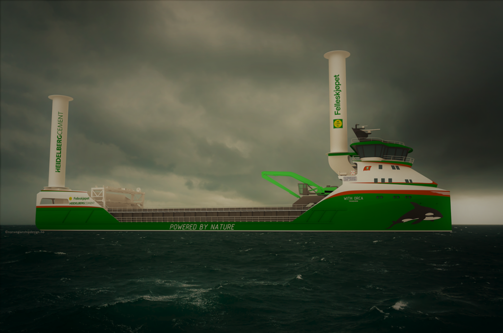 zero-emission self-unloading bulker