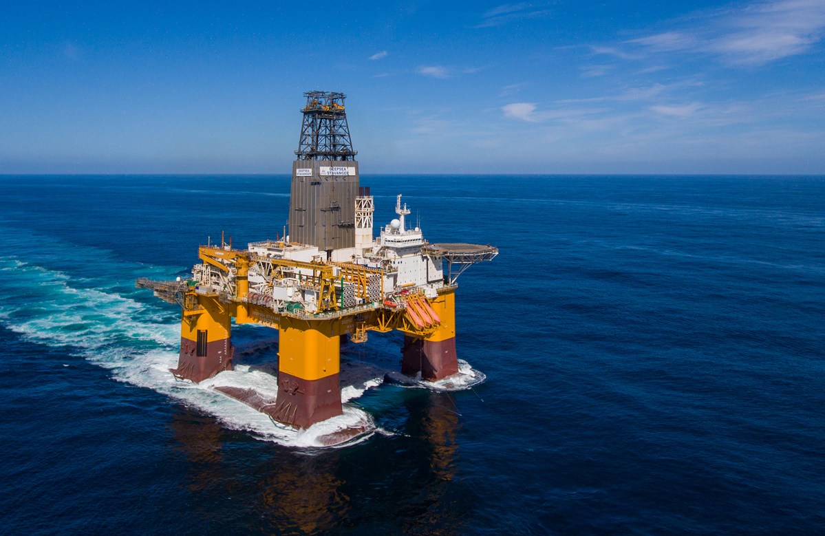 Equinor used the Deepsea Stavanger drilling rig for the North Sea well
