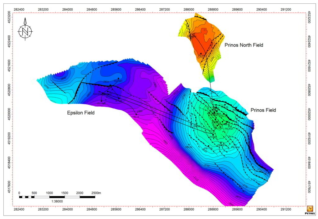 Prinos assets in Greece; Source: Energean