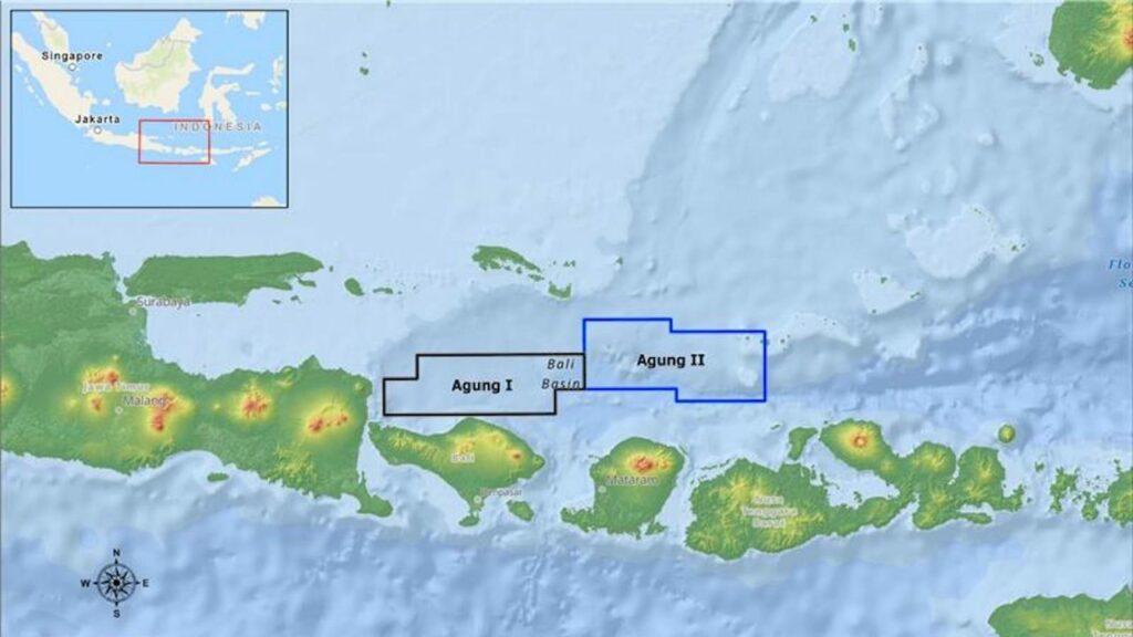 Agung l and Agung ll exploration blocks; Source: BP