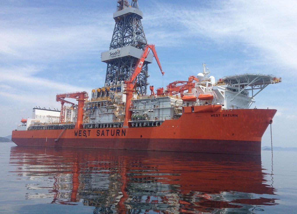 ExxonMobil used the West Saturn drillship for Cutthroat well off Brazil