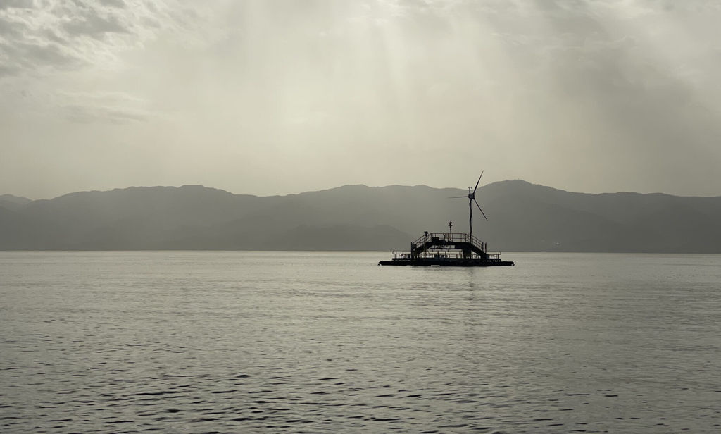 Aurora multi-use wind and wave offshore platform (Courtesy of the Blue Growth Farm project)