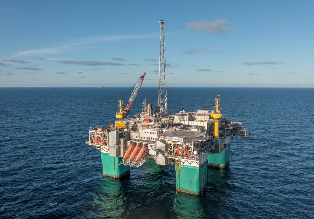 Gjøa platform - Neptune Energy - North Sea