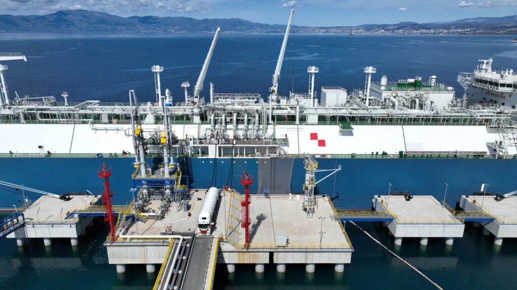LNG Croatia now offering ship to truck reload services