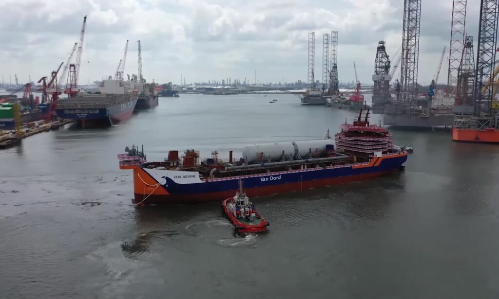 Keppel O&M brings 1st LNG hopper dredger to Van Oord fleet