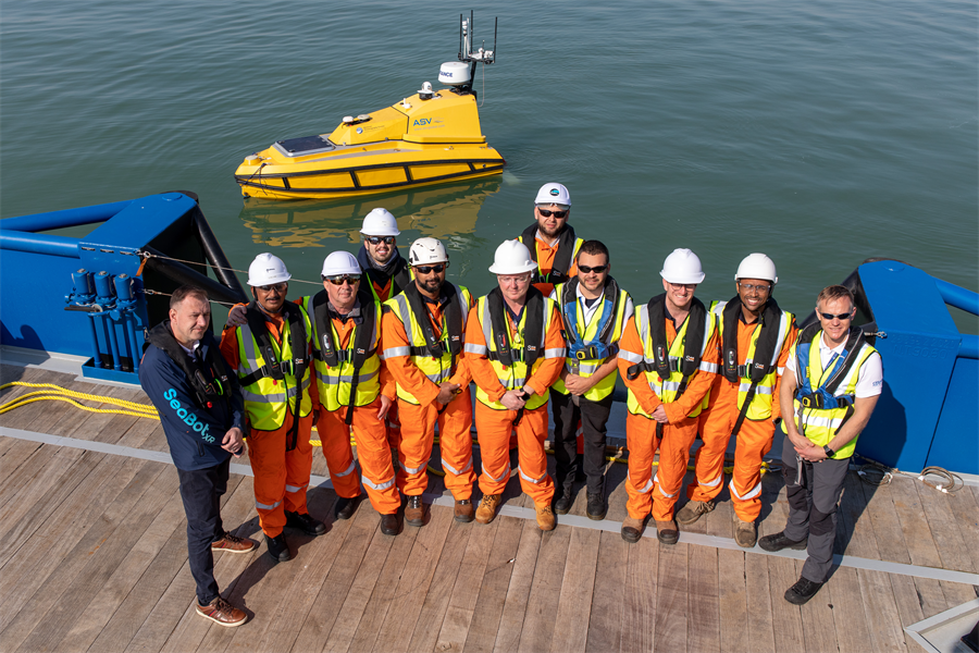 World-first certificate for operating uncrewed surface vessels awarded to Fugro