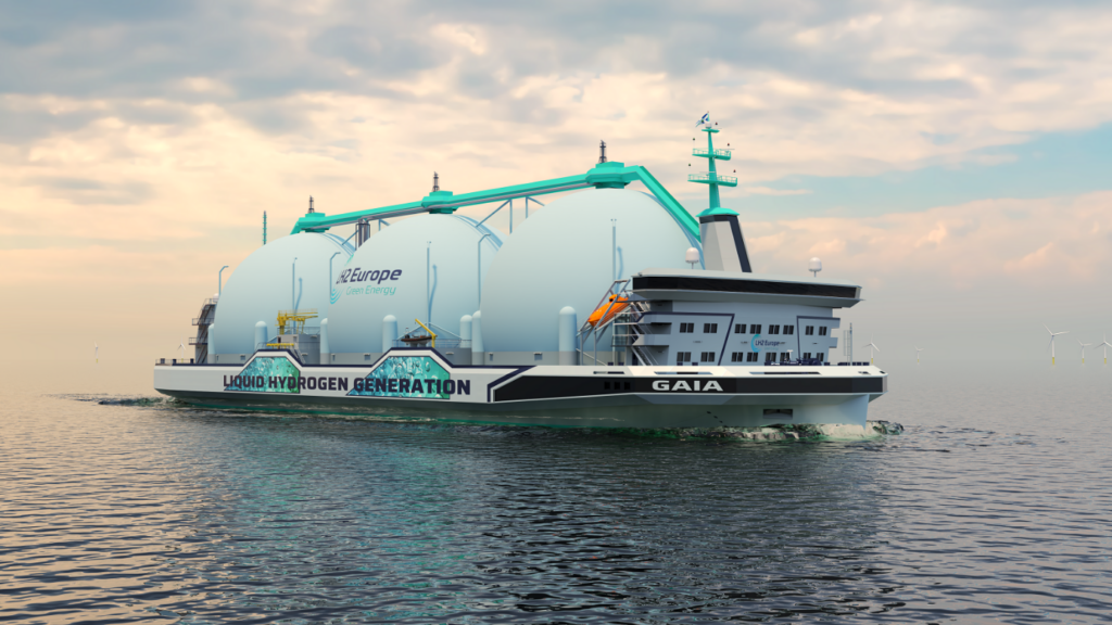 C-Job and LH2 Europe present new liquid hydrogen tanker design