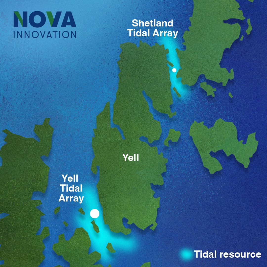 Nova Innovation cheers selection of Yell for Carbon Neutral Islands project