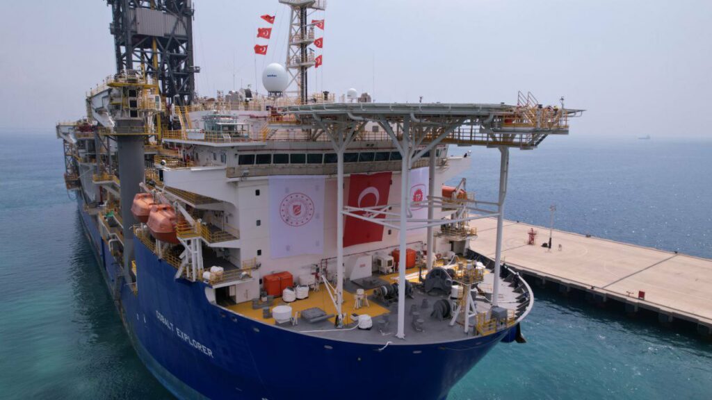 Turkey’s fourth drillship; Source: Energy and Natural Resources Minister, Fatih Dönmez
