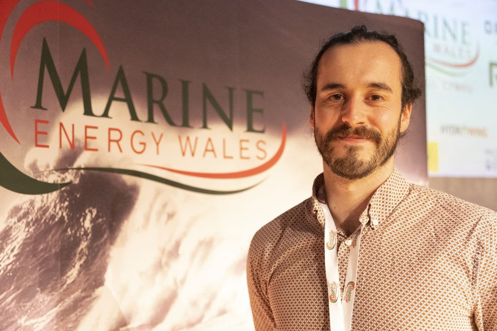 Jay Sheppard, project manager for Marine Energy Wales (Courtesy of Marine Energy Wales)