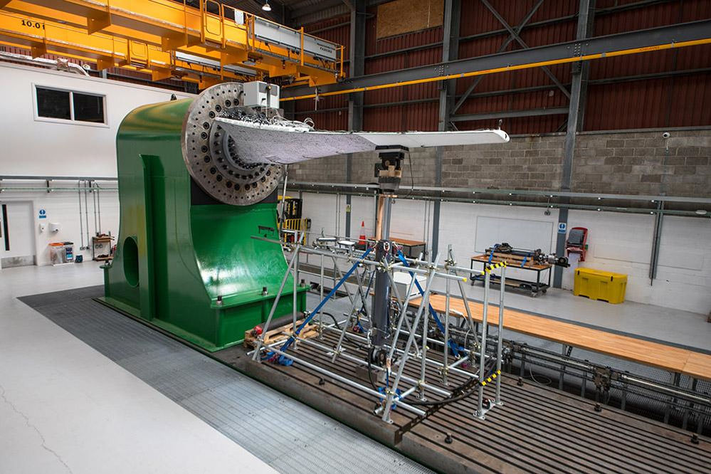 The FastBlade tidal blade testing facility at Rosyth will open on May 13, 2022 (Courtesy of the University of Edinburgh)